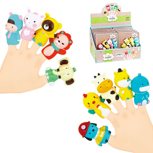 Juguete <span class=keywords><strong>de</strong></span> Plástico Suave con Forma <span class=keywords><strong>de</strong></span> Animal <span class=keywords><strong>de</strong></span> Dibujos Animados, Marioneta <span class=keywords><strong>de</strong></span> <span class=keywords><strong>Dedo</strong></span> <span class=keywords><strong>de</strong></span> Vaca para Niños - Product Image 2
