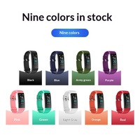 Bracelet intelligent TR Fitness Tracker, surveillance de la température, de la pression artérielle et du rythme cardiaque, montre intelligente, étanche, batterie de 14 à 19 jours