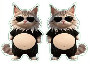 Jouet Squishy Adorable Corgi et Shiba Inu à Gros Ventre, Autocollant Anti-Collision Super Doux en Silicone pour <span class=keywords><strong>Porte</strong></span> de Voiture et Maison - Product Image 6