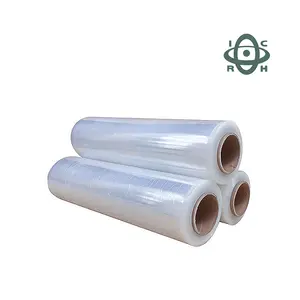 Gói CuộN polyethylene rõ ràng nhựa LLDPE bao bì trong suốt Pallet bọc PE bộ phim kéo dài thu nhỏ Gói phim