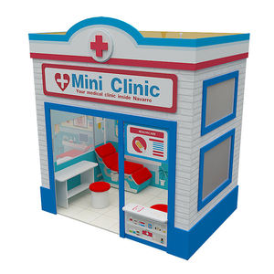 Comercial Pretend <span class=keywords><strong>City</strong></span> <span class=keywords><strong>Town</strong></span> Playhouse Casa para niños pequeños Área de juegos interior Niños Soft Kids Indoor Playground Soft Play - Product Image 5