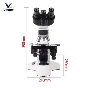 <span class=keywords><strong>Microscopio</strong></span> Digital Trinocular Veterinario con Pantalla HD y Múltiples Lentes para Examen de Muestras de <span class=keywords><strong>Sangre</strong></span>, Esperma y Tejido Animal - Product Image 2