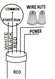 Condensateur de démarrage à froid 3 en 1 RCO410 1/4-1/3 H.P. 115VAC Remplace les modèles : TJ90RCO410, AP4503017, 600-410, <span class=keywords><strong>HS410</strong></span>, RC0410, RCO-410 - Product Image 3