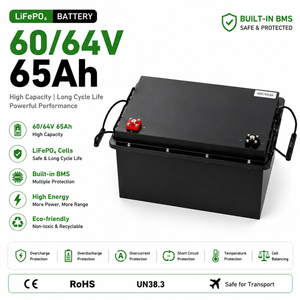 Paquete de Baterías Personalizables de 60V 65Ah 20S1P 4160Wh de Iones de Litio para Carrito de Golf, Vehículo Eléctrico, BMS Inteligente, OEM, ODM, LFP4850, Precio de Fábrica - Product Image 3