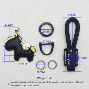 איכות גבוהה שליטה אופנתית בקבוק שרשרת עור מסוגנן מפתח מצפן גברים ייחודי - Product Image 4