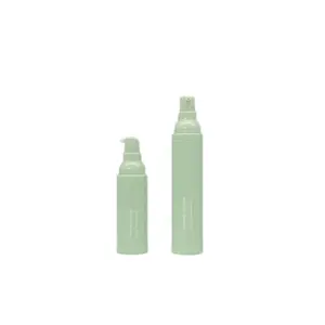 Essence bottle 30ml full plastic slender vacuum bottle cosmetic pressing bottle 50ml vacuum