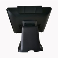Caja registradora POS con pantalla táctil de 15 "hasta todo en uno Direct Touch Pos con software Pos integrado en inglés Stand Alone Plug and Play