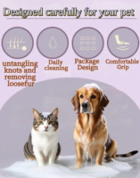 Fournitures pour animaux de compagnie, ensemble d'outils de toilettage pour chats professionnels 9 en 1, kit de toilettage pour chiens