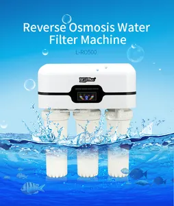 WellBlue-filtro dispensador de agua RO, sistema de ósmosis inversa, membrana ro y piezas de filtro de agua