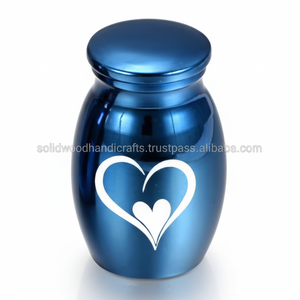 Pet Memorial Brass Cremation Urns Funeral Pet Urns <b>Keepsake</b> Urns Burial Urns With High Quality at Low Price - Product Image 1
