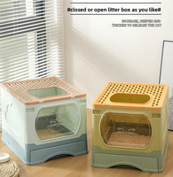 Kitty Litière pour chat Boîte automatique App Wifi Contrôle à faible bruit Autonettoyant Litière pour chat Nettoyant Grand