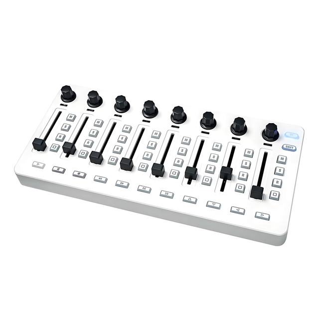 M-VAVE Factory Wholesale SMC-MIXER Portable Wireless MIDI Keyboard Drum Pads Controller Mixing Console