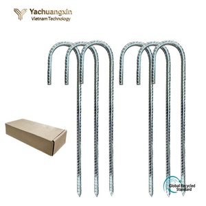 สมอบกโลหะแบบ J-Hook ขนาด 16 นิ้ว สำหรับเต็นท์ ใช้งานกลางแจ้งได้ทุกฤดู - Product Image 3