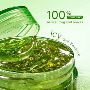 Masker Mugwort Perawatan Jerawat Gel Pelembab Perawatan Alami Wormwood 50g Menenangkan Kemerahan - Product Image 3