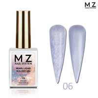 Professionnel Shell Thread Pearl Glitter Gel Builder Nail Extension Semi-Permanent Construction Gel Polish