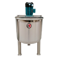 Vente d'usine utiliser 100l aspirateur vertical SUS304 désinfectant pour les mains gel d'alcool équipement de stockage de produits chimiques liquides équipement de mélange