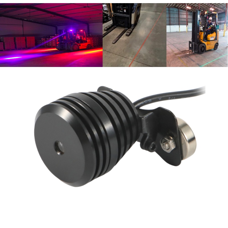 LED Forklift Safety Light Red For AGV Automated Guided , Forklift