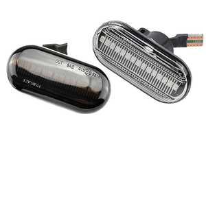Pour Nissan LED dynamique lumière séquentielle clignotant indicateur de marqueur latéral pour <span class=keywords><strong>Renault</strong></span> Clio Espace <span class=keywords><strong>Kangoo</strong></span> Megane-12V nouveaux modèles - Product Image 1