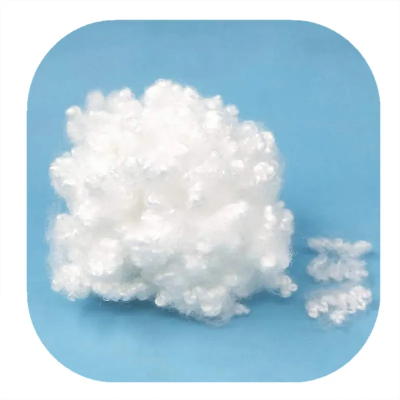 white filling polyester fiber 7D 32MM hcs ball fiber for filter