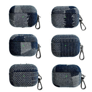 Lumei NUEVO modelo <span class=keywords><strong>de</strong></span> auriculares con patrones <span class=keywords><strong>de</strong></span> mezclilla para <span class=keywords><strong>airpods</strong></span> pro 1/2 3rd auriculares inalámbricos cubierta <span class=keywords><strong>de</strong></span> protección original - Product Image 6