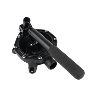 Manual Diaphragm <b>Pump</b> Stainless Steel Handle Marine Boat Drainage <b>Pump</b> For Replacement Repair - Product Image 1