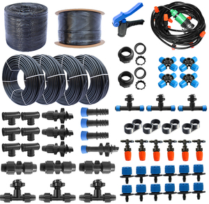 Mangueira de irrigação agrícola, cotovelo farpado de pvc para tubos e conexões, para irrigação por gotejamento, peças necessárias para irrigação por gotejamento - Product Image 2