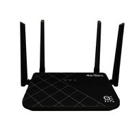 Routeur Wi-Fi 4G, Hotspot Wi-Fi compact, routeur débloqué à 4 antennes avec emplacement pour carte SIM, routeur mobile haut débit pour la maison