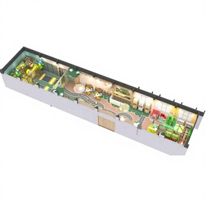 Percorso Ninja Personalizzato Approvato CE per Bambini, Parco Giochi al Coperto con Struttura in Metallo e Area Morbida, Capacità 500kg per 3-15 Anni - Product Image 3