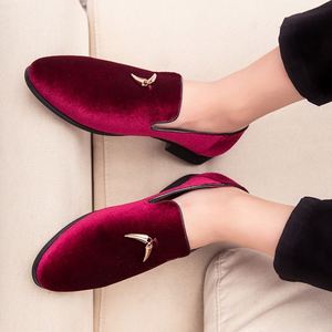 Chaussures habillées décontractées haut de gamme pour hommes, à enfiler, légères, pour l'automne, pour fêtes et mariages, semelles rouges, tailles 10, 12, 13, 14 - Product Image 2