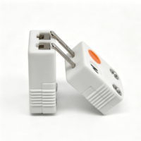 Connecteur thermocouple miniature en céramique de type N, prise mâle et femelle, adaptateur de borne, matériau résistant aux hautes températures