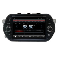 Style original 7 pouces Android voiture pour lecteur DVD GPS Navigation lecteur multimédia caméra de recul pour Fiat Egea 2015-2017 Android