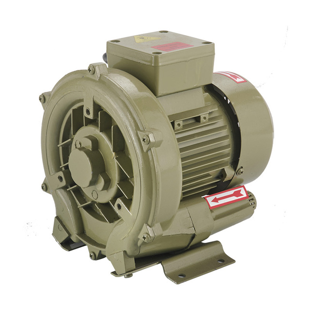 FuLi High Quality Electric AC HG-90B 90W 220V 2800RPM High Pressure Blower Dual Blowing Suction Aluminum Shell IP55 Industrial 1