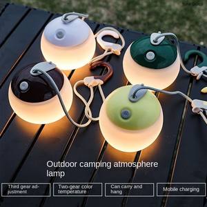 Lámpara de Camping Multifuncional Portátil para Exteriores con LED IP65 Impermeable, Regulable, con Temperatura de Color Múltiple para Iluminación de Tiendas de Campaña y Picnic - Product Image 2