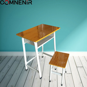 Ensemble table et chaise pour enfants en MDF + métal durable, réglable, mobilier scolaire préscolaire, bon <span class=keywords><strong>prix</strong></span> pour une utilisation en classe - Product Image 3