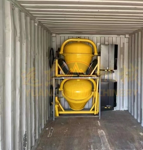 Obral mesin campuran beton mesin bensin Diesel tipe Trailer tangki pencampur semen kualitas tinggi - Product Image 5