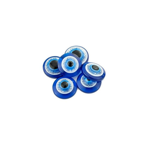 Ilan Abalorio Perline blu con occhio diabolico da 20 mm per la creazione di gioielli, 7 pezzi - Product Image 1