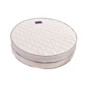 200*200cm Matelas en mousse tricoté rond de haute qualité Matelas à ions négatifs