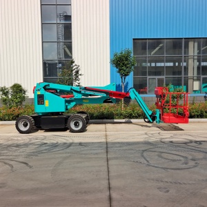 Nacelle élévatrice télescopique 16m 20m, plateforme de travail en hauteur, nacelle électrique remorquable pour l'élagage des arbres - Product Image 5
