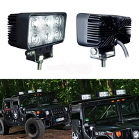 Projecteur de travail LED 4 pouces avec 6 puces LED, 10-60V, faisceau spot haute luminosité, lampe de conduite pour camion, tout-terrain, SUV, IP68, CE, ROHS