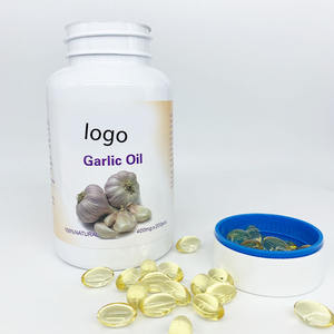 Capsules de gélules gélules de supplément à base de plantes soins de la peau blanchissant à l'huile d'ail naturel biologique OEM soins de la peau - Product Image 1