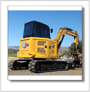 Gebruikte High-End Cat305 Minigraafmachine Met Epa/Hydraulische Duim Tweedehands Rups 5ton Crawler Digger Met Rubberen Rups - Product Image 1