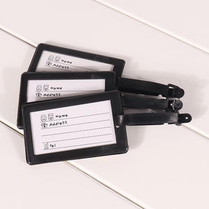 سيليكون مطاط PVC مربع قابل للتعديل ملون شعار الماس مصمم علامات علامات الأمتعة مع شعار OEM مخصص - Product Image 2