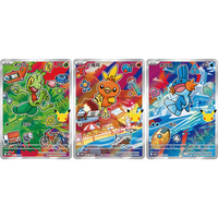 Lot de cartes promotionnelles Torchic en chinois simplifié original PTCG 30ème anniversaire VOL3, avec cadre d'affichage en acrylique
