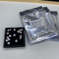 Precio al por mayor CVD HPHT Diamante cultivado en laboratorio de tamaño pequeño DEF VVS Blanco Excelente corte Redondo Diamante cultivado en laboratorio