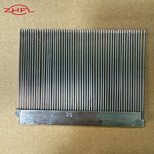 Ribbon Loom Spare Parts 36pins New Stainless Steel Comb Yarn <b>Splitting</b> Reed End Needle Customizable for Weaving Knitting <b>Machine</b> - Product Image 6
