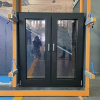 MINGLEI-Ventanas abatibles de aluminio con eficiencia energética, estilo europeo, triple acristalamiento, ventanas pasivas