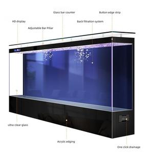 Usine Directe Personnalisé 320-1200L 84.5-317 Gallons Grand Verre Ultra Clair Filtration Automatique Aquariums Aquariums - Product Image 5