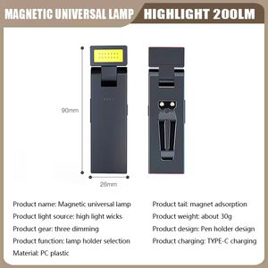 Linterna Frontal LED COB Táctica Mini Giratoria, Recargable por USB, Resistente al Agua IP54, Súper Brillante 6000K, Luz de Trabajo con Intensidad Regulable - Product Image 6