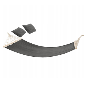 Hamaca de árbol doble colgante de algodón y poliéster de lona para patio exterior Extragrande - Product Image 6