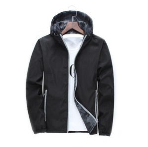 <span class=keywords><strong>Blue</strong></span> camo gray reversible windbreaker jacket - Product Image 2